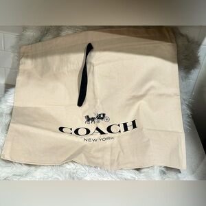 Authentic Extra Large Coach Dust Bag